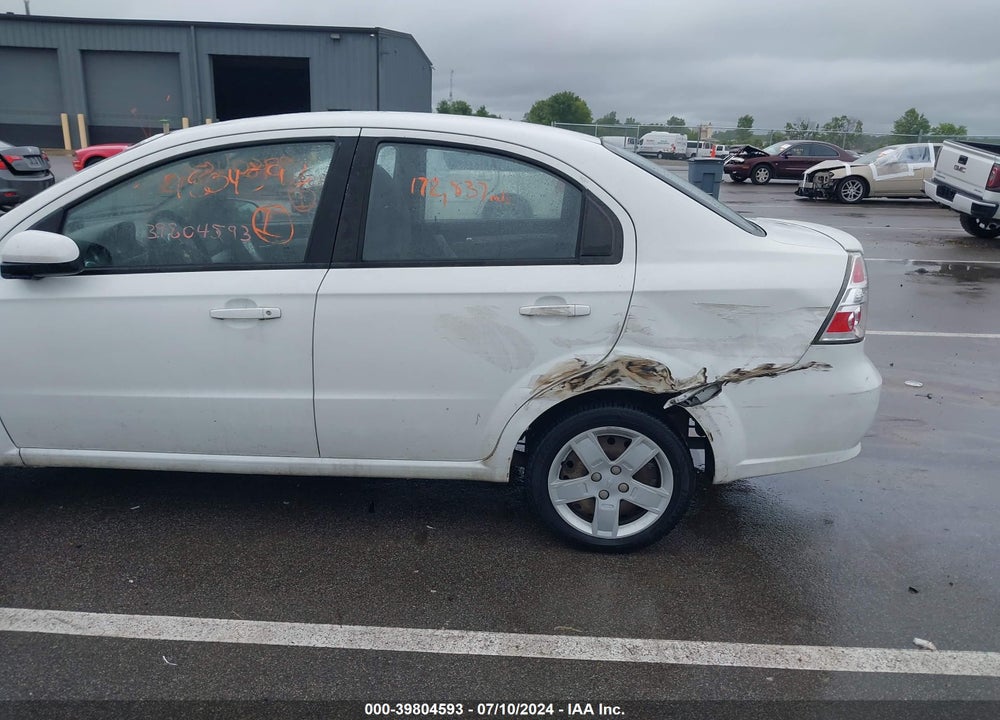 2011 CHEVROLET AVEO 2LT VIN: KL1TG5DE9BB248385