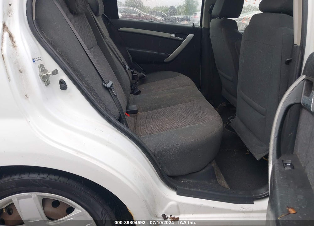 2011 CHEVROLET AVEO 2LT VIN: KL1TG5DE9BB248385