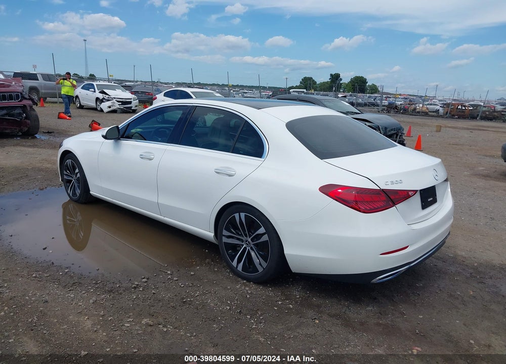 2022 MERCEDES-BENZ C 300 SEDAN VIN: W1KAF4GB9NR040068