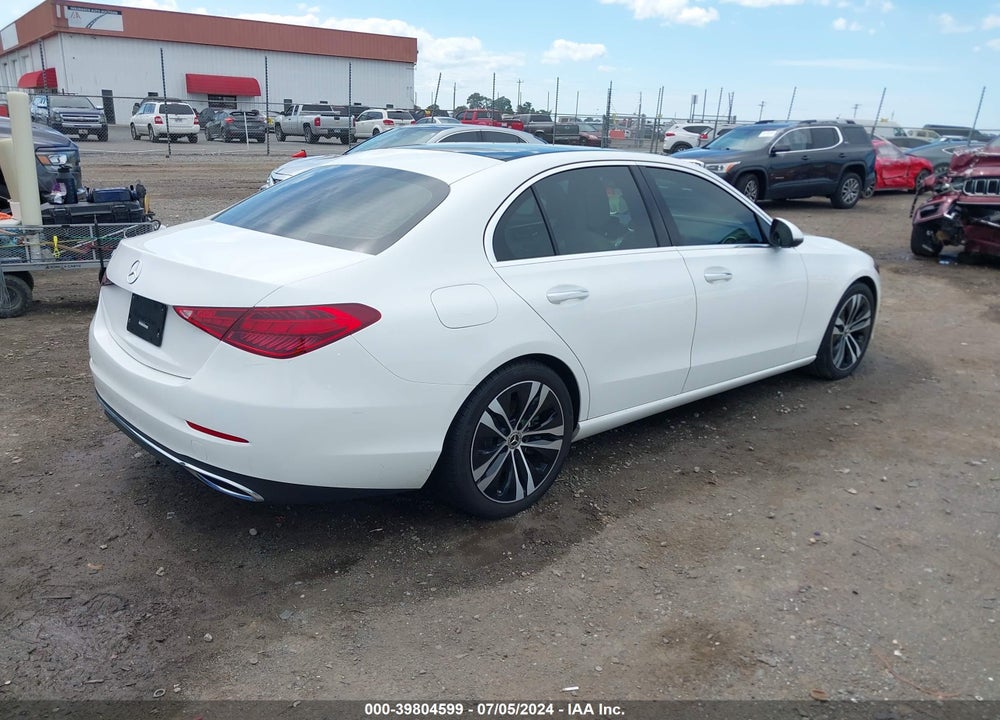 2022 MERCEDES-BENZ C 300 SEDAN VIN: W1KAF4GB9NR040068