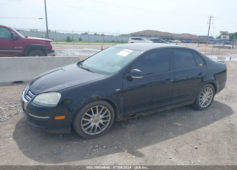 2008 VOLKSWAGEN JETTA WOLFSBURG EDITION VIN: 3VWRJ71K38M127022