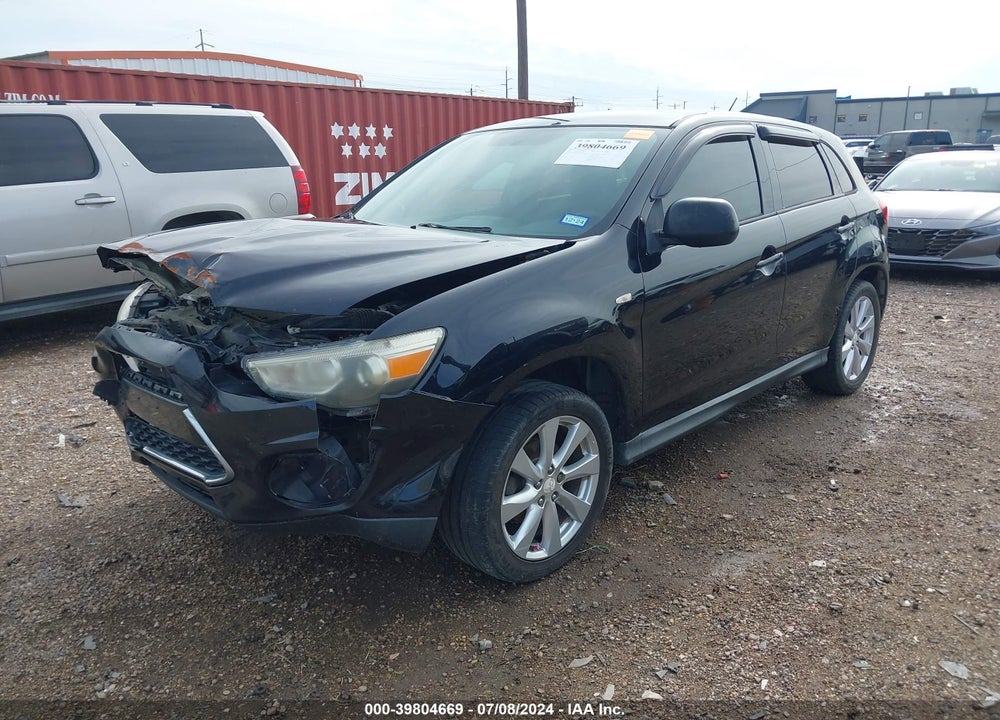 2013 MITSUBISHI OUTLANDER SPORT ES VIN: 4A4AP3AU1DE019550