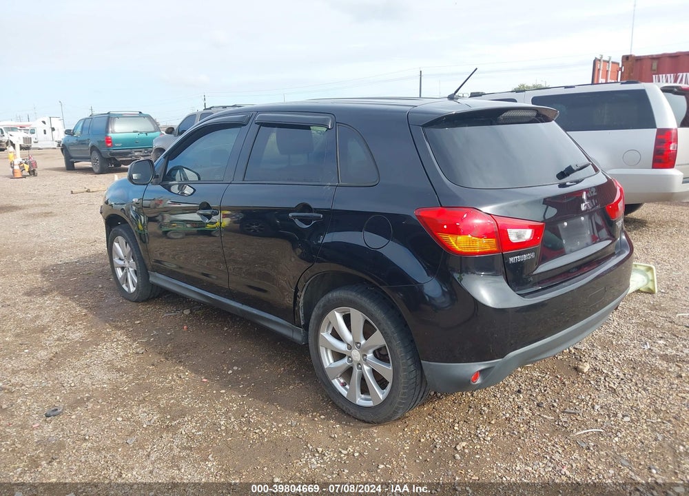 2013 MITSUBISHI OUTLANDER SPORT ES VIN: 4A4AP3AU1DE019550