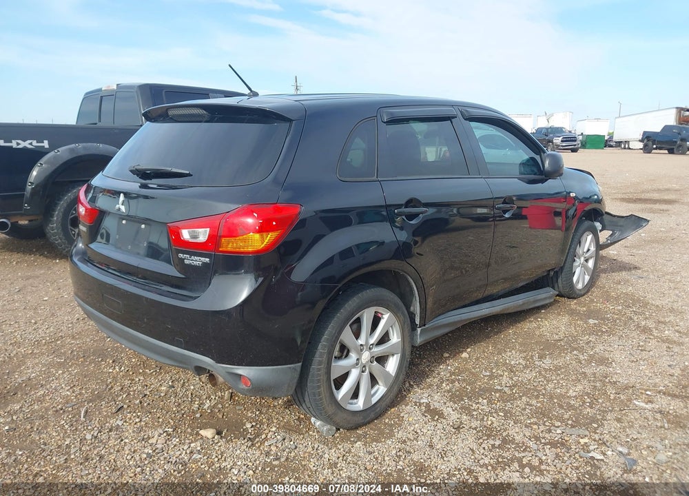 2013 MITSUBISHI OUTLANDER SPORT ES VIN: 4A4AP3AU1DE019550