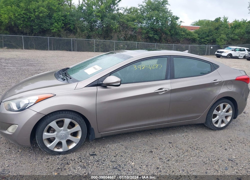 2013 HYUNDAI ELANTRA LIMITED VIN: 5NPDH4AEXDH348084