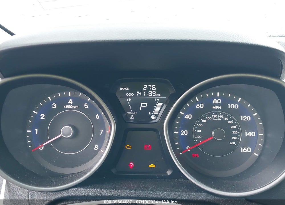2013 HYUNDAI ELANTRA LIMITED VIN: 5NPDH4AEXDH348084