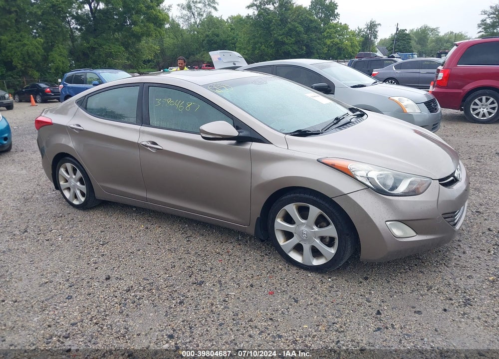 2013 HYUNDAI ELANTRA LIMITED VIN: 5NPDH4AEXDH348084