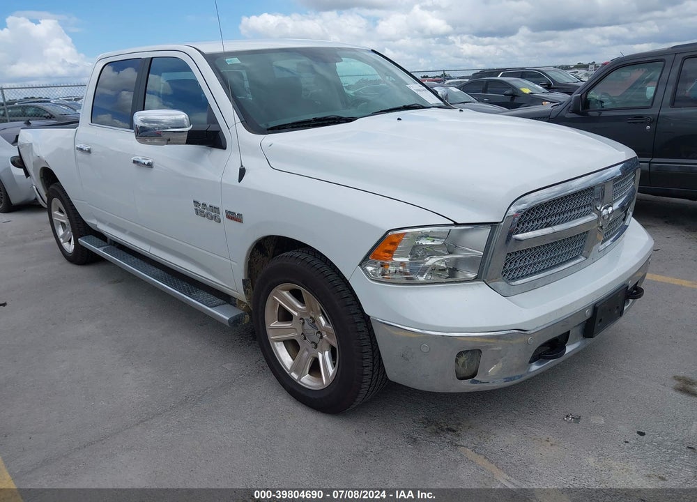 2018 RAM 1500 LONE STAR SILVER 4X4 5'7 BOX VIN: 1C6RR7LT7JS170896