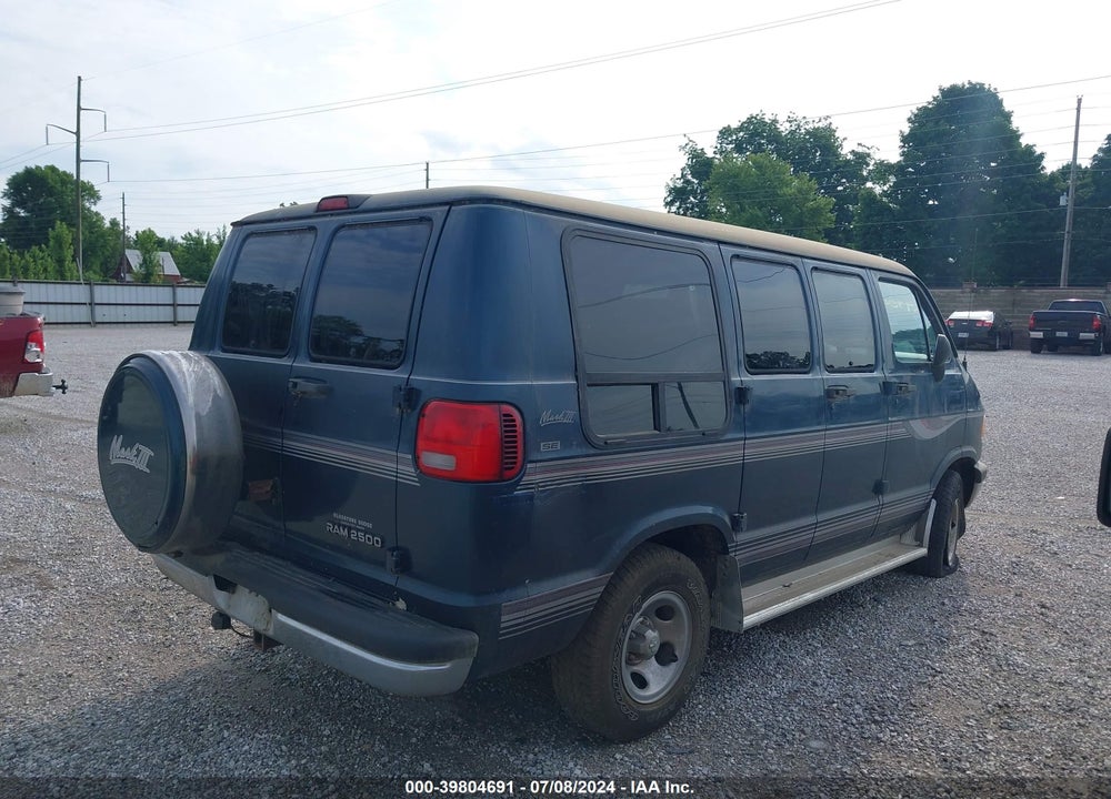 1996 DODGE RAM VAN B2500 VIN: 2B6HB21X4TK146820