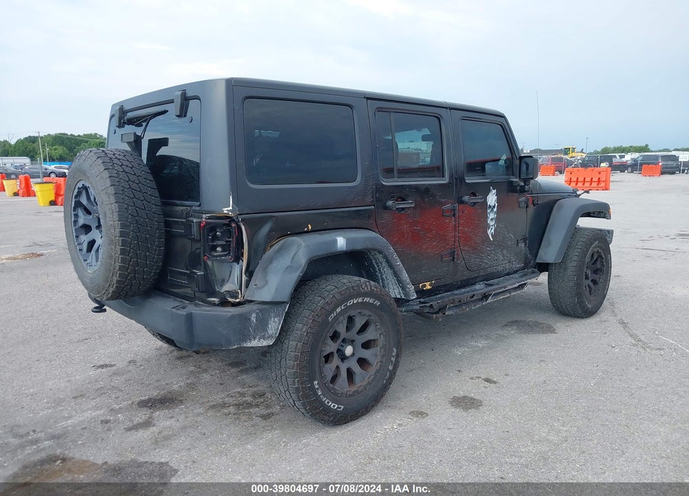 2013 JEEP WRANGLER UNLIMITED SPORT VIN: 1C4BJWDG9DL703522
