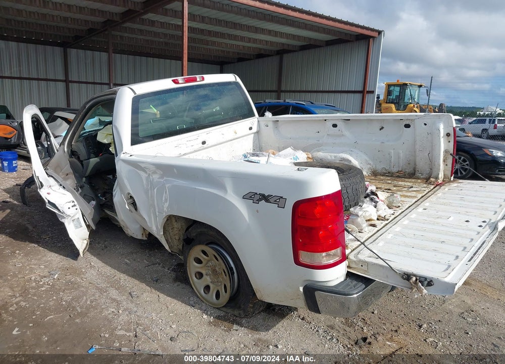 2007 GMC SIERRA 1500 WORK TRUCK VIN: 1GTEK14C07Z546104