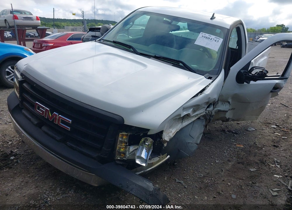 2007 GMC SIERRA 1500 WORK TRUCK VIN: 1GTEK14C07Z546104