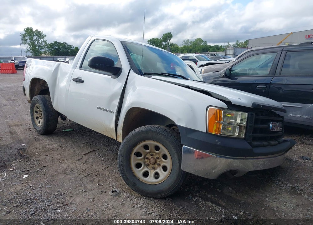 2007 GMC SIERRA 1500 WORK TRUCK VIN: 1GTEK14C07Z546104