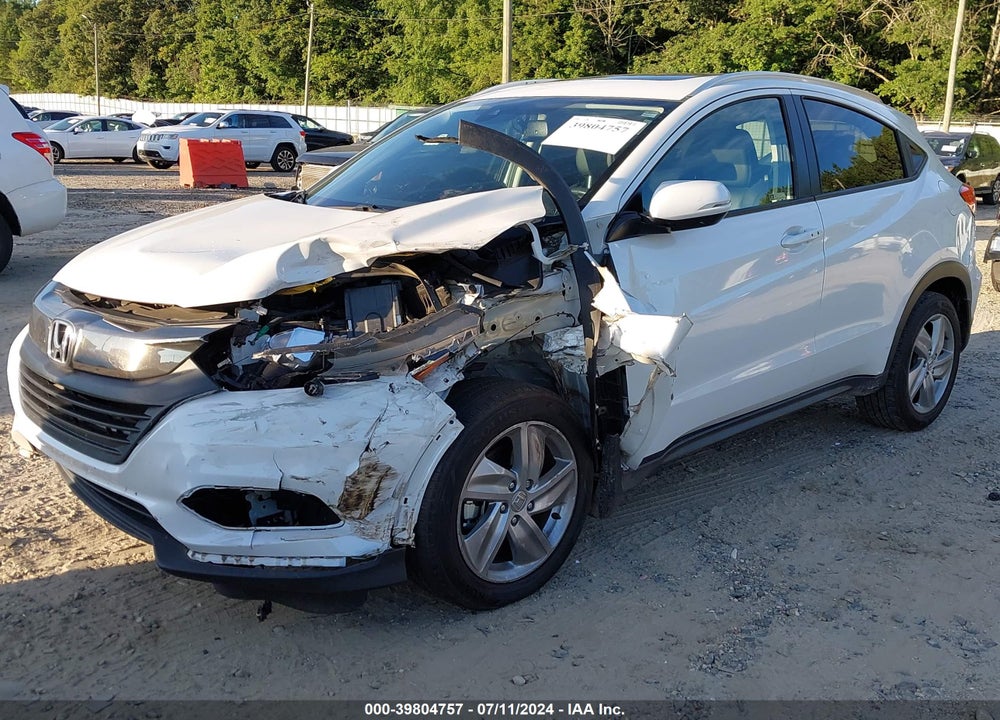 2019 HONDA HR-V EX-L VIN: 3CZRU5H78KM726807