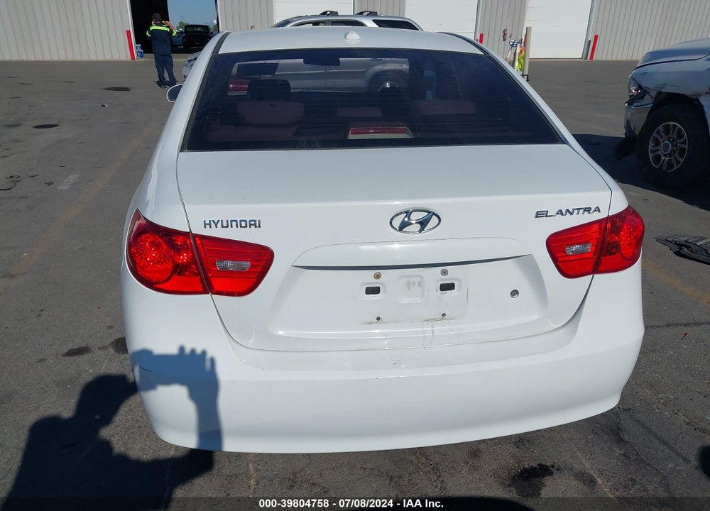 2008 HYUNDAI ELANTRA GLS/SE VIN: KMHDU46D18U527083
