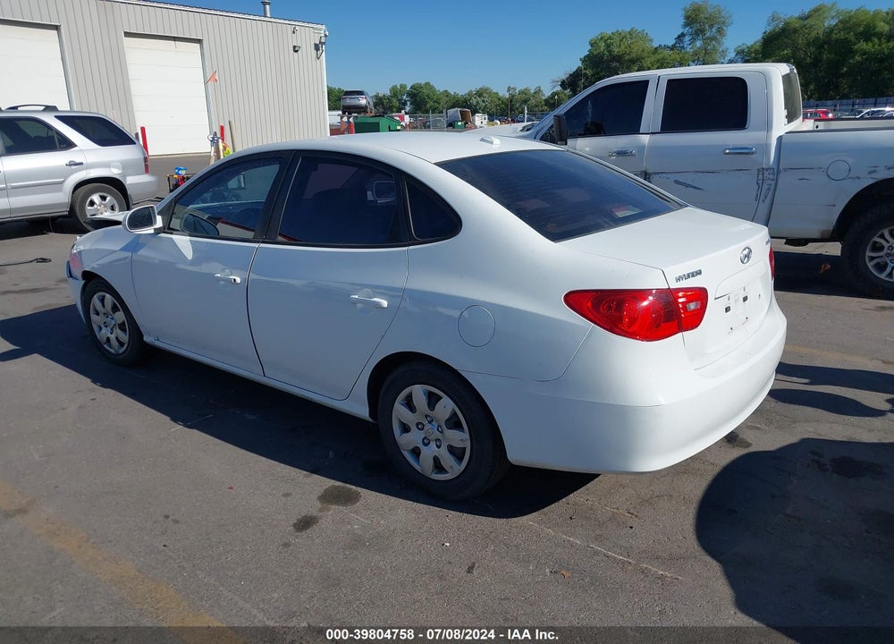 2008 HYUNDAI ELANTRA GLS/SE VIN: KMHDU46D18U527083
