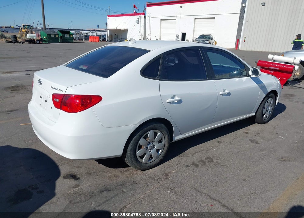 2008 HYUNDAI ELANTRA GLS/SE VIN: KMHDU46D18U527083