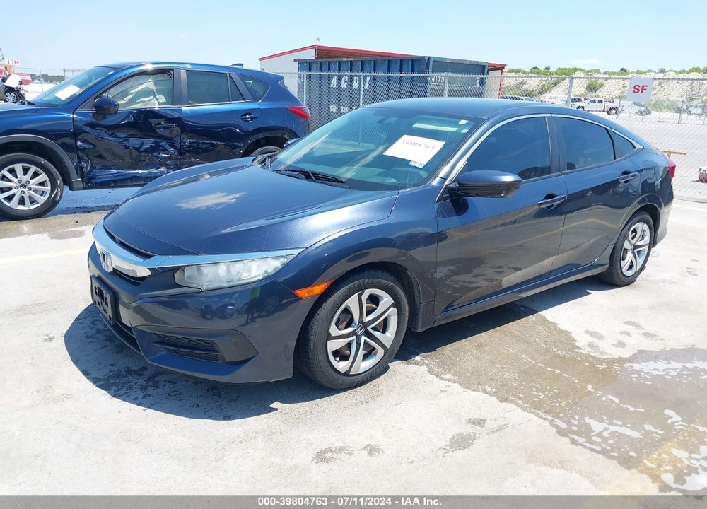 2016 HONDA CIVIC LX VIN: 19XFC2F56GE039399
