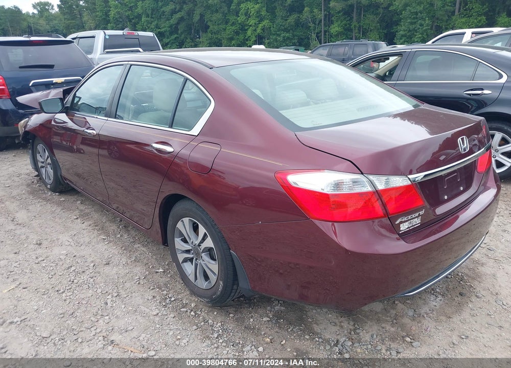2015 HONDA ACCORD LX VIN: 1HGCR2F3XFA251290