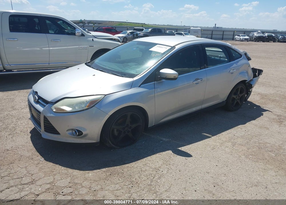 2013 FORD FOCUS TITANIUM VIN: 1FADP3J22DL243558