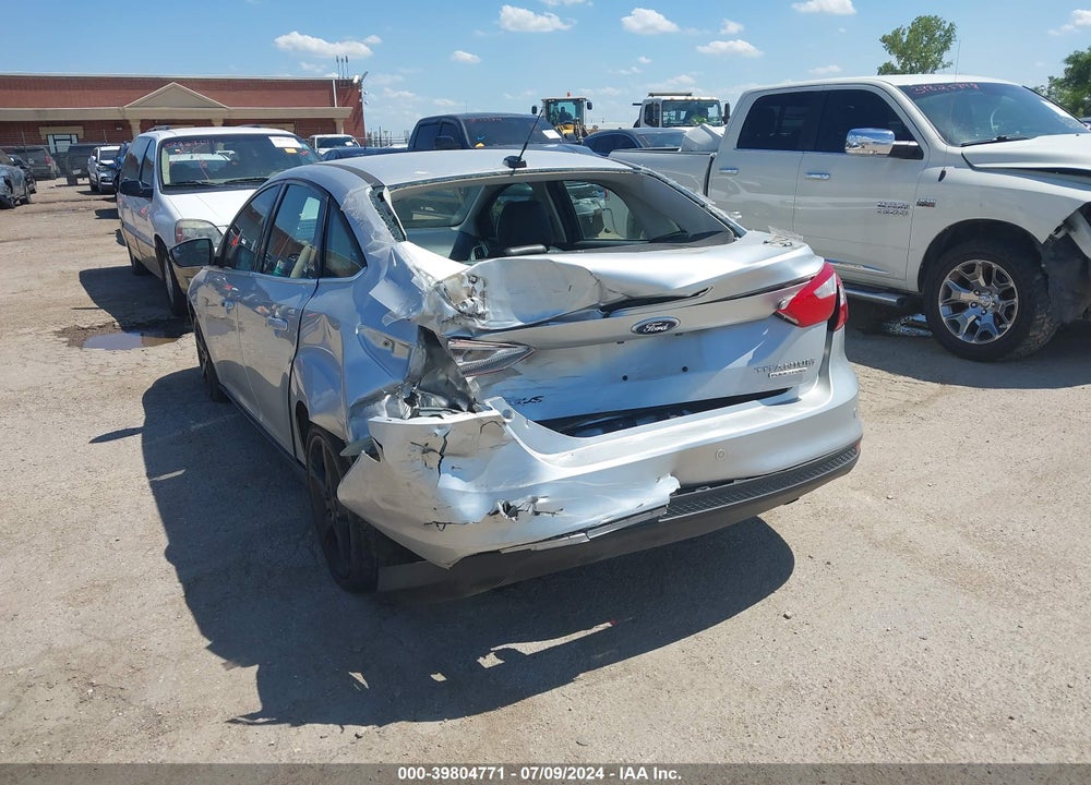 2013 FORD FOCUS TITANIUM VIN: 1FADP3J22DL243558