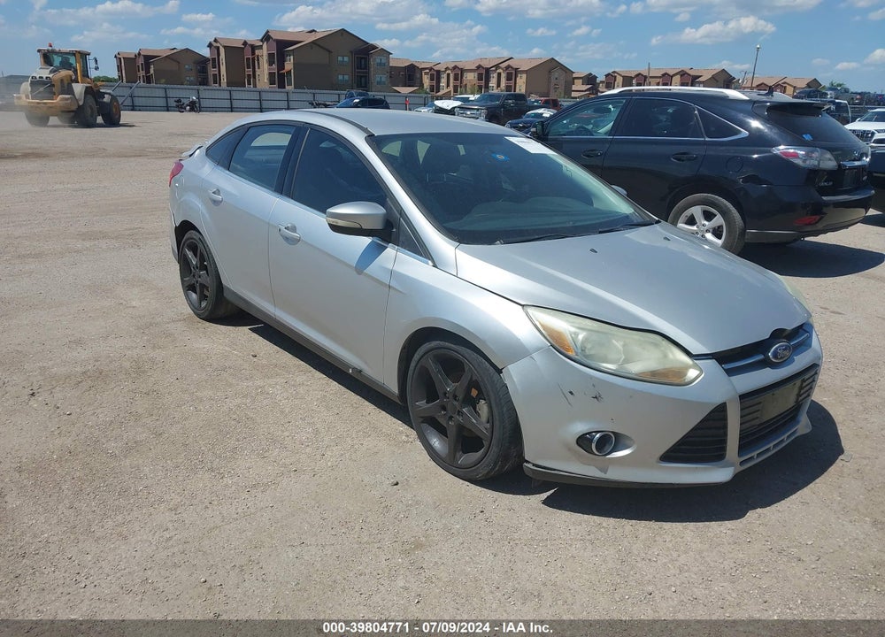 2013 FORD FOCUS TITANIUM VIN: 1FADP3J22DL243558
