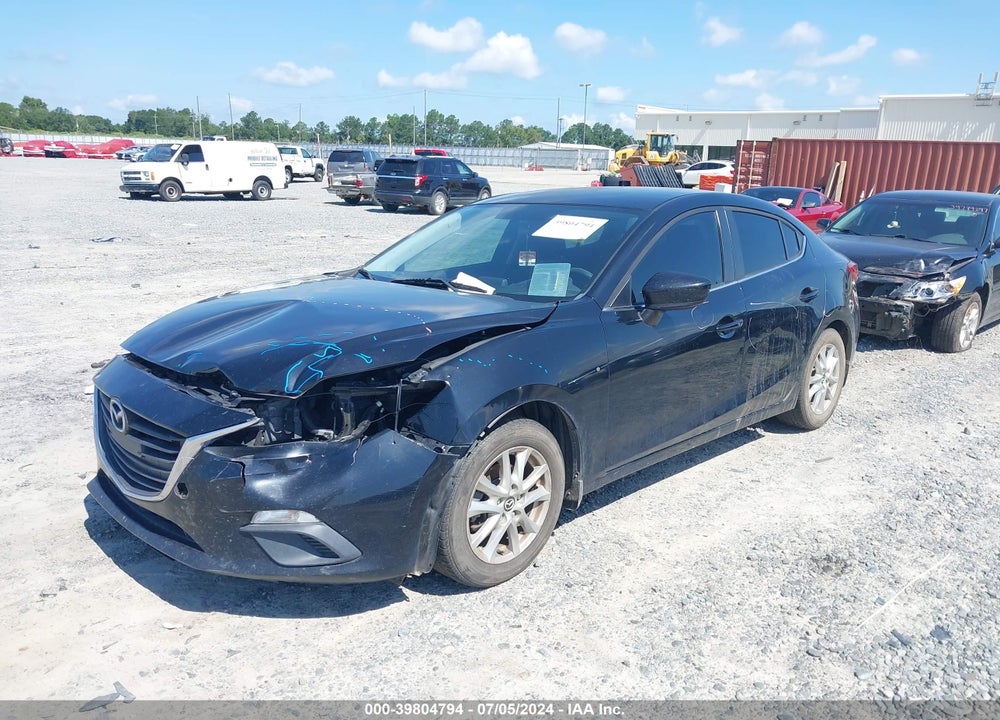 2014 MAZDA 3 I TOURING VIN: JM1BM1V72E1122336