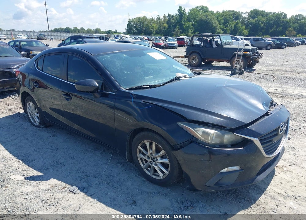2014 MAZDA 3 I TOURING VIN: JM1BM1V72E1122336