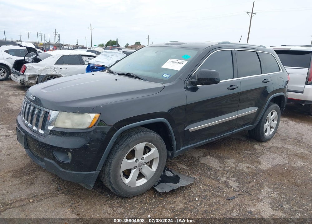 2012 JEEP GRAND CHEROKEE LAREDO VIN: 1C4RJEAGXCC236378