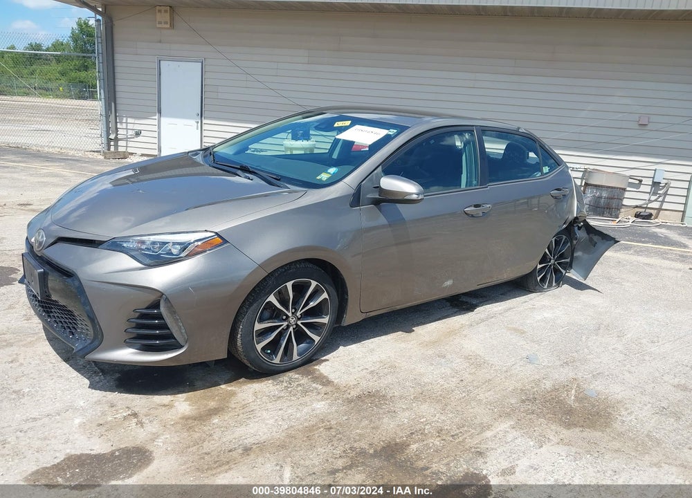 2017 TOYOTA COROLLA SE VIN: 2T1BURHE7HC816058