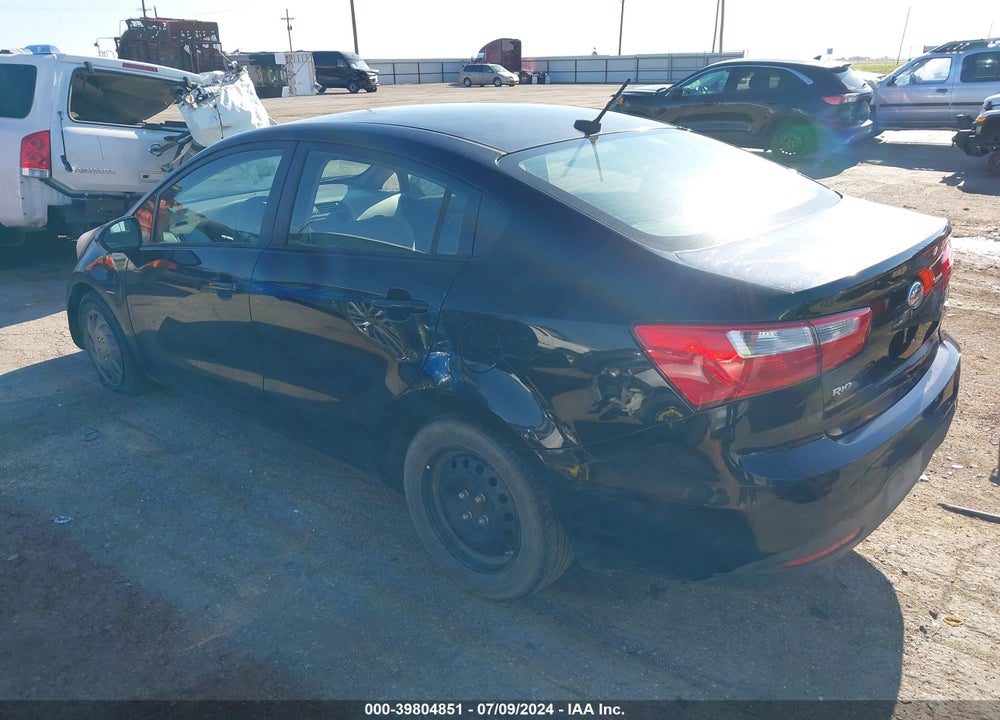 2014 KIA RIO LX VIN: KNADM4A3XE6407055