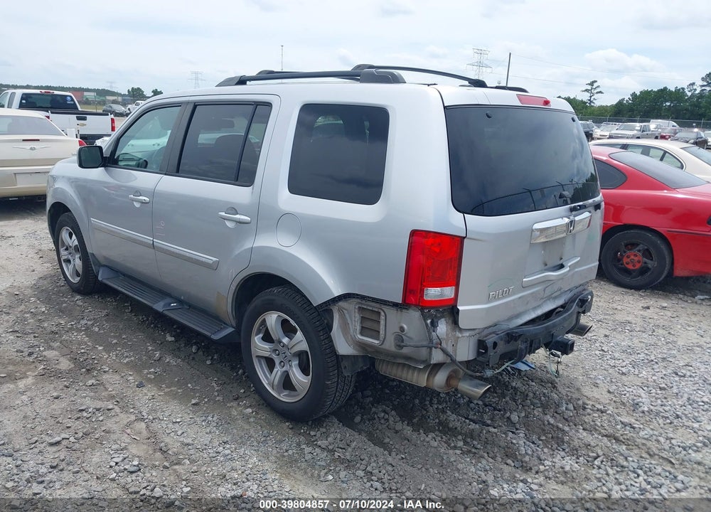 2012 HONDA PILOT EX-L VIN: 5FNYF3H71CB016850