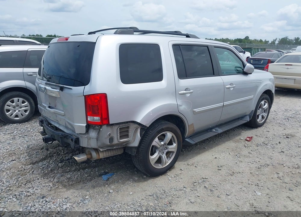 2012 HONDA PILOT EX-L VIN: 5FNYF3H71CB016850