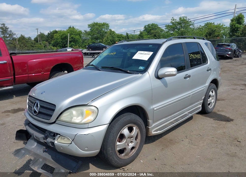 2003 MERCEDES-BENZ ML 350 VIN: 4JGAB57E83A432164