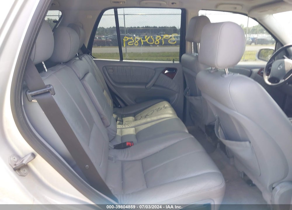 2003 MERCEDES-BENZ ML 350 VIN: 4JGAB57E83A432164