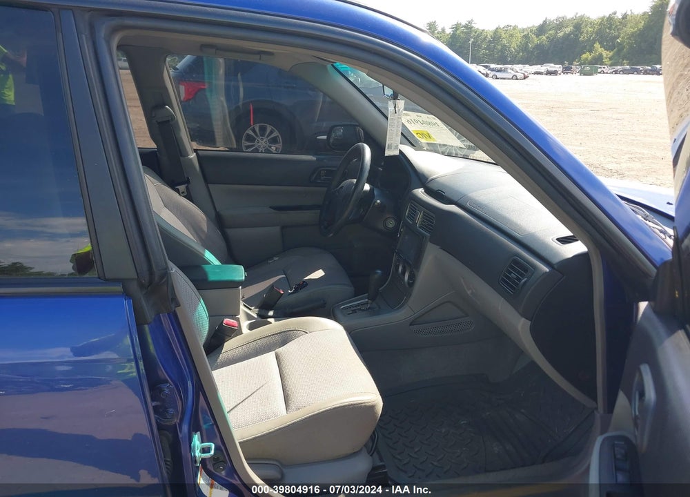 2004 SUBARU FORESTER 2.5X VIN: JF1SG63634H727671