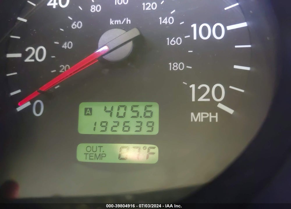 2004 SUBARU FORESTER 2.5X VIN: JF1SG63634H727671