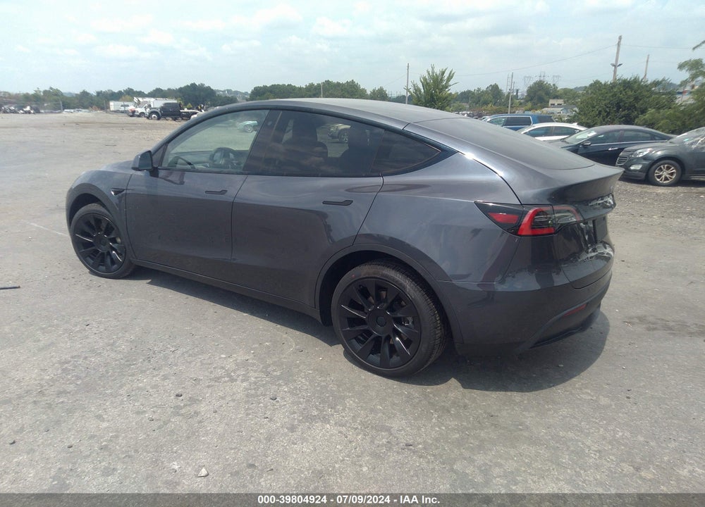 2020 TESLA MODEL Y LONG RANGE DUAL MOTOR ALL-WHEEL DRIVE VIN: 5YJYGDEE7LF048594