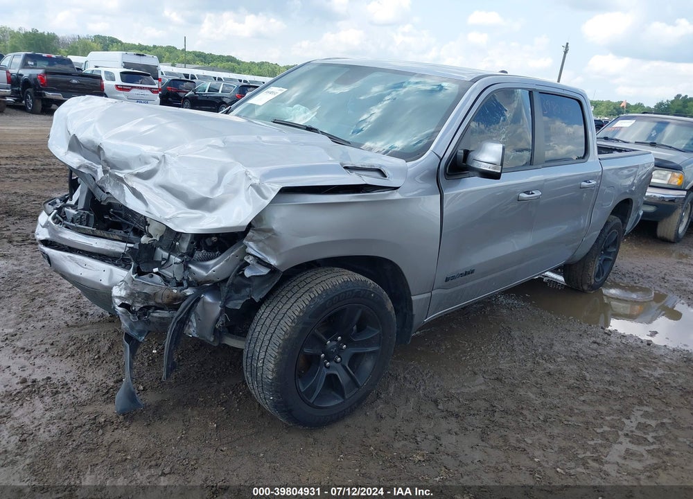 2020 RAM 1500 BIG HORN 4X4 5'7 BOX VIN: 1C6RRFFG2LN231291