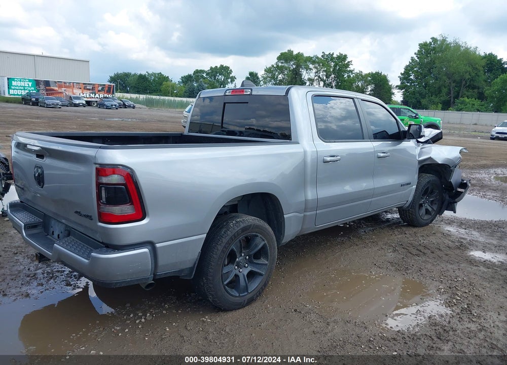 2020 RAM 1500 BIG HORN 4X4 5'7 BOX VIN: 1C6RRFFG2LN231291