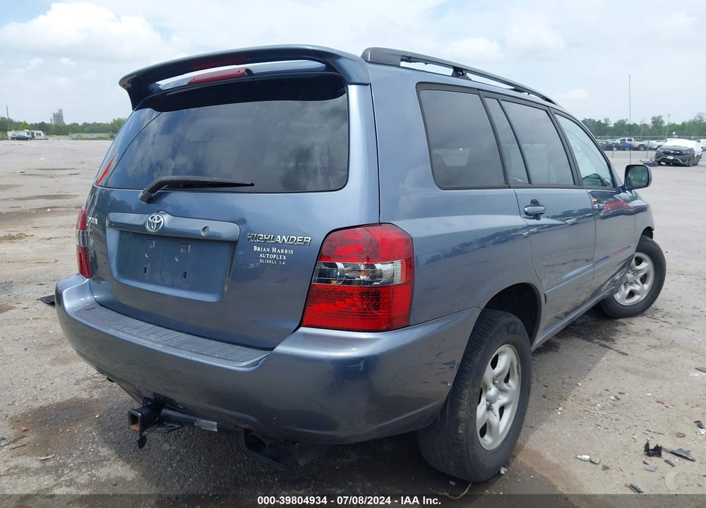 2006 TOYOTA HIGHLANDER VIN: JTEGD21A960135956