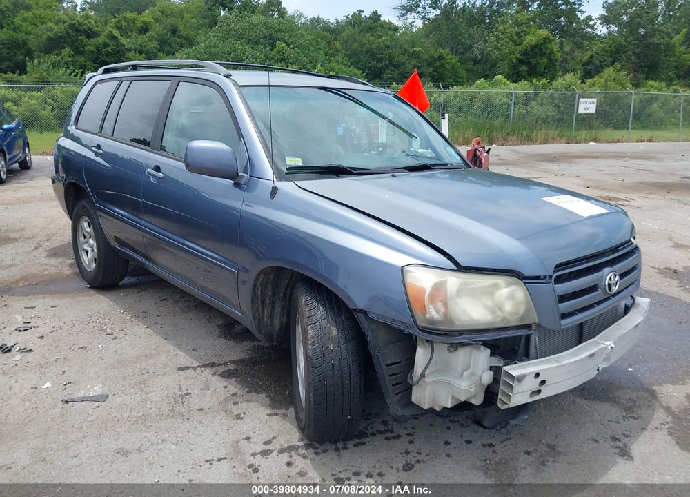 2006 TOYOTA HIGHLANDER VIN: JTEGD21A960135956