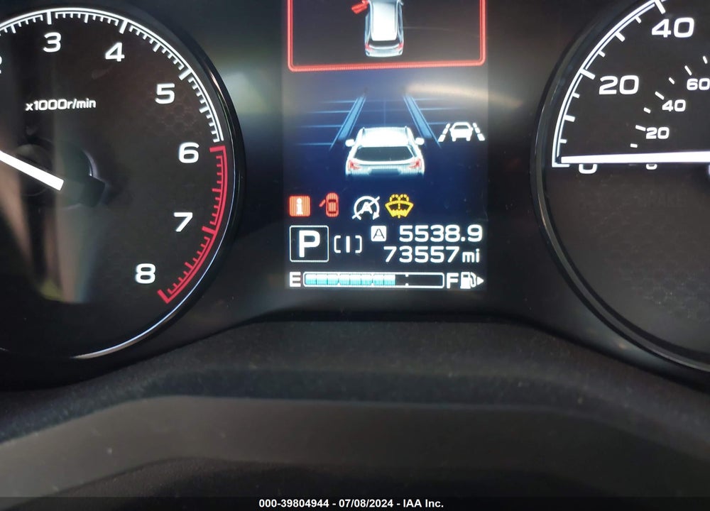 2019 SUBARU FORESTER VIN: JF2SKACC5KH468584