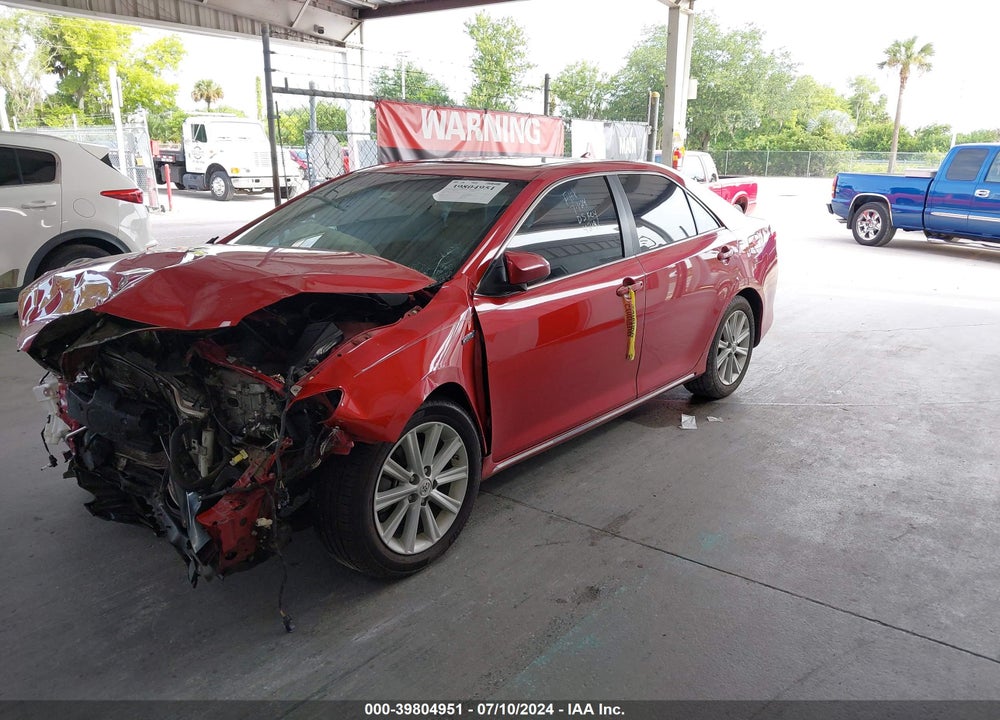 2013 TOYOTA CAMRY HYBRID XLE VIN: 4T1BD1FK0DU070233