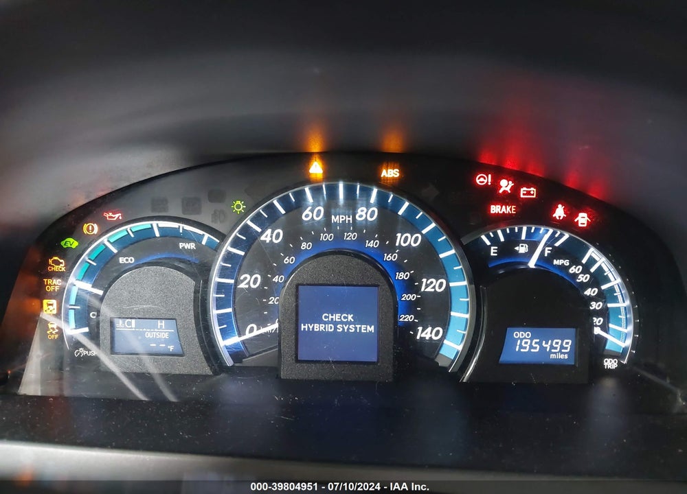 2013 TOYOTA CAMRY HYBRID XLE VIN: 4T1BD1FK0DU070233