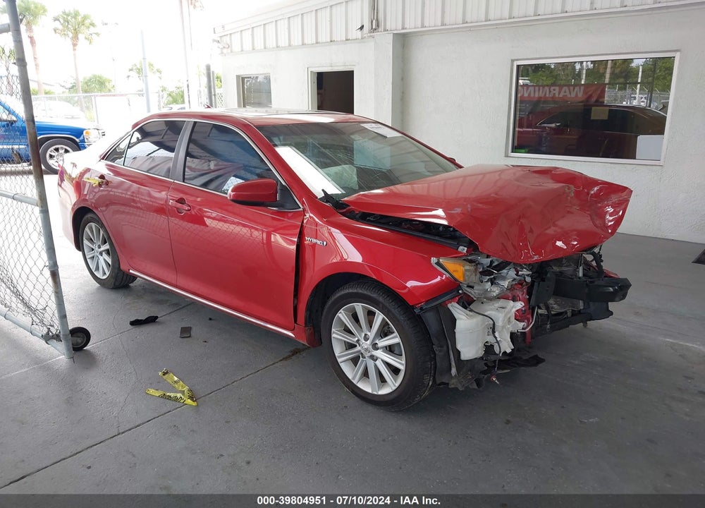 2013 TOYOTA CAMRY HYBRID XLE VIN: 4T1BD1FK0DU070233