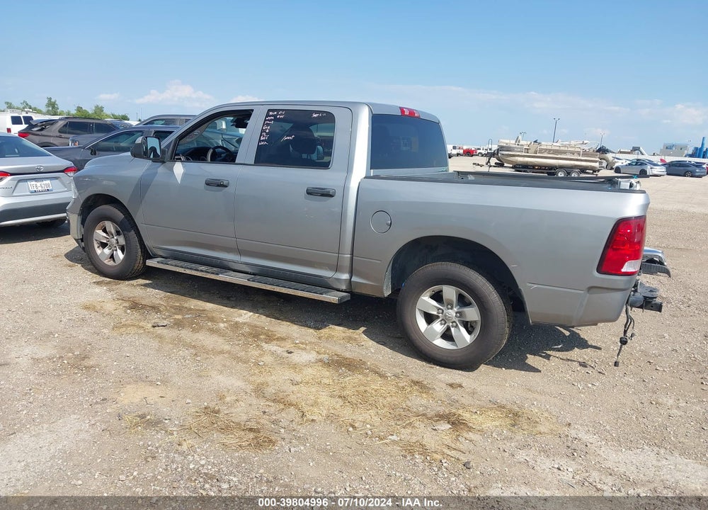 2021 RAM 1500 CLASSIC TRADESMAN 4X2 5'7 BOX VIN: 3C6RR6KT5MG513082