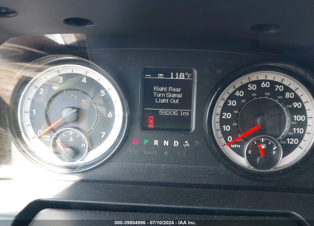 2021 RAM 1500 CLASSIC TRADESMAN 4X2 5'7 BOX VIN: 3C6RR6KT5MG513082
