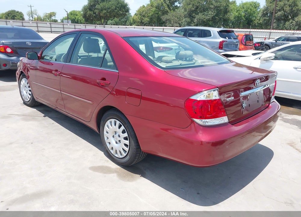 2005 TOYOTA CAMRY XLE VIN: 4T1BE30K85U097229