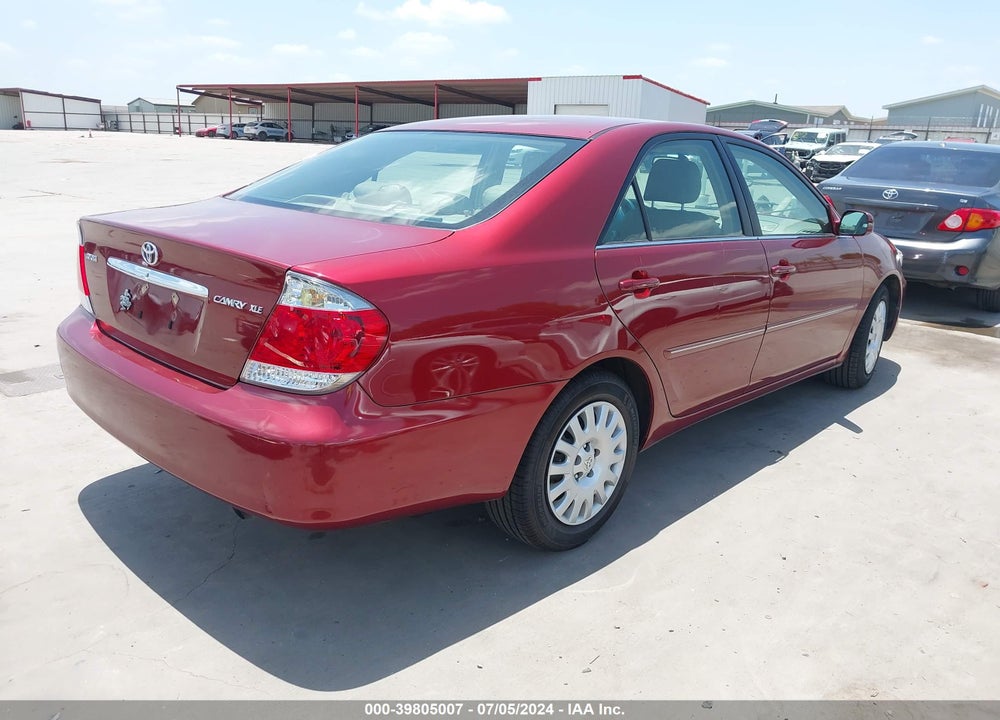 2005 TOYOTA CAMRY XLE VIN: 4T1BE30K85U097229